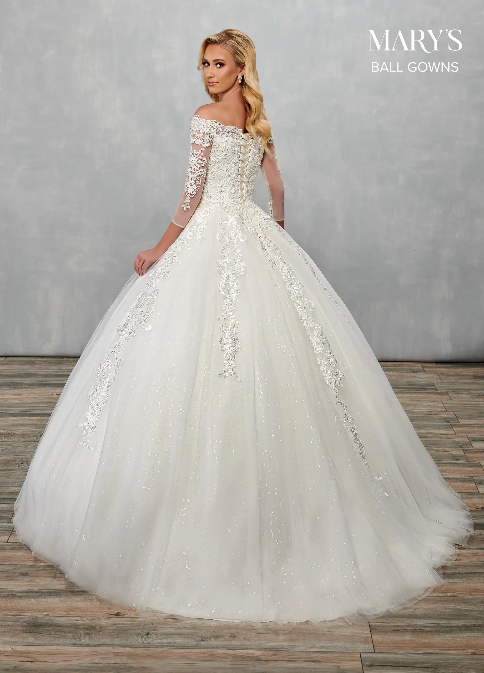 Glittering Bridal Ballgown