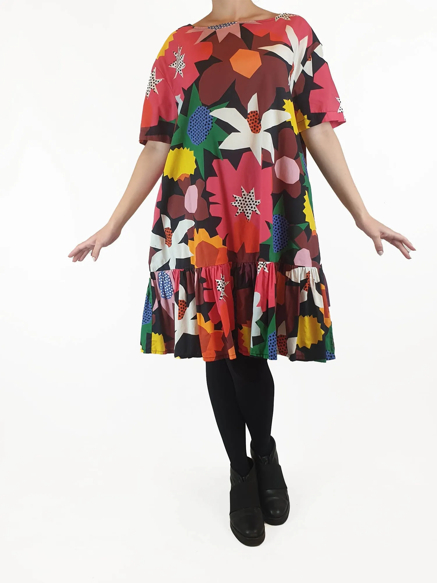 Gorman colourful flower print dress size 10