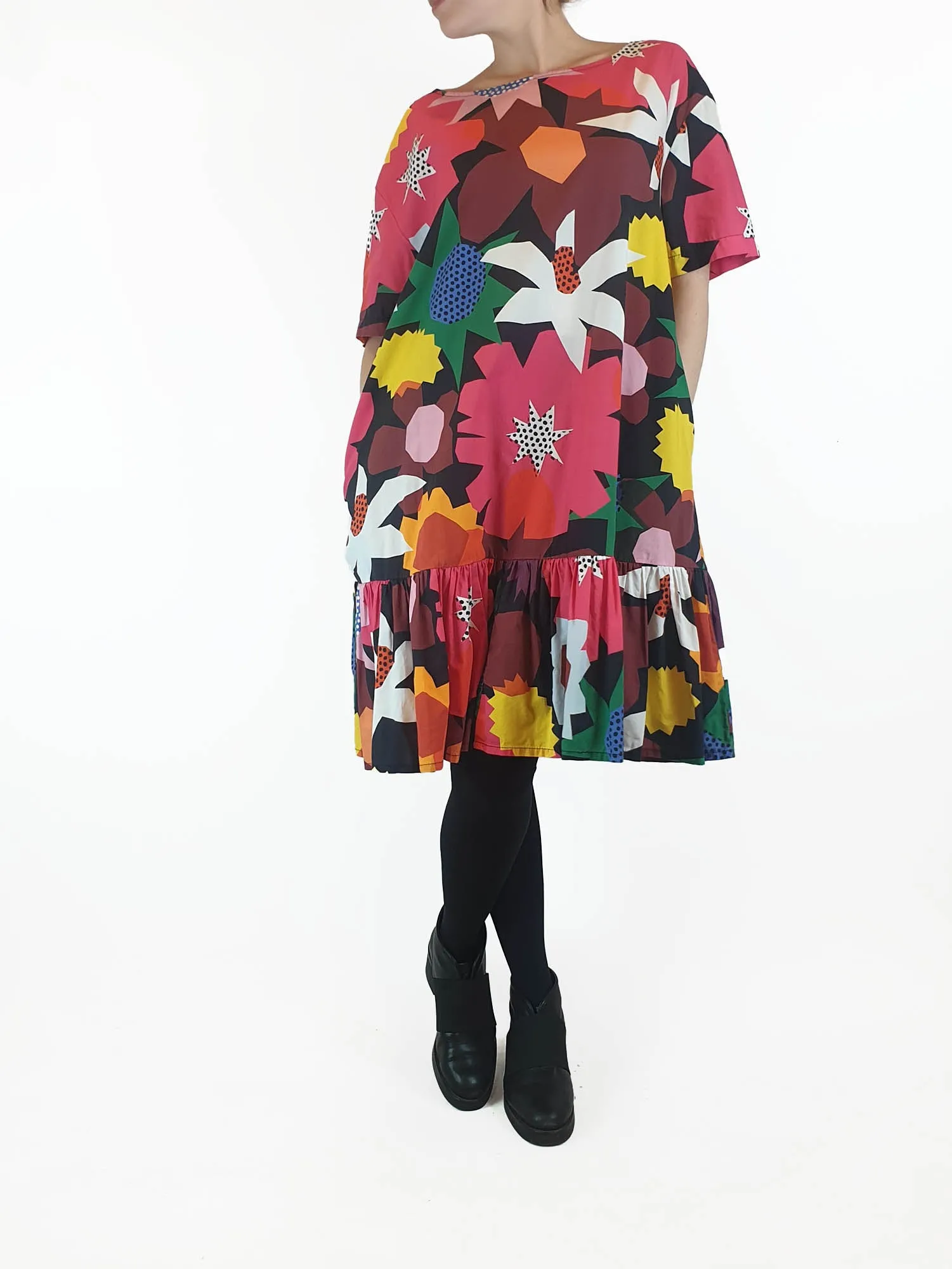 Gorman colourful flower print dress size 10