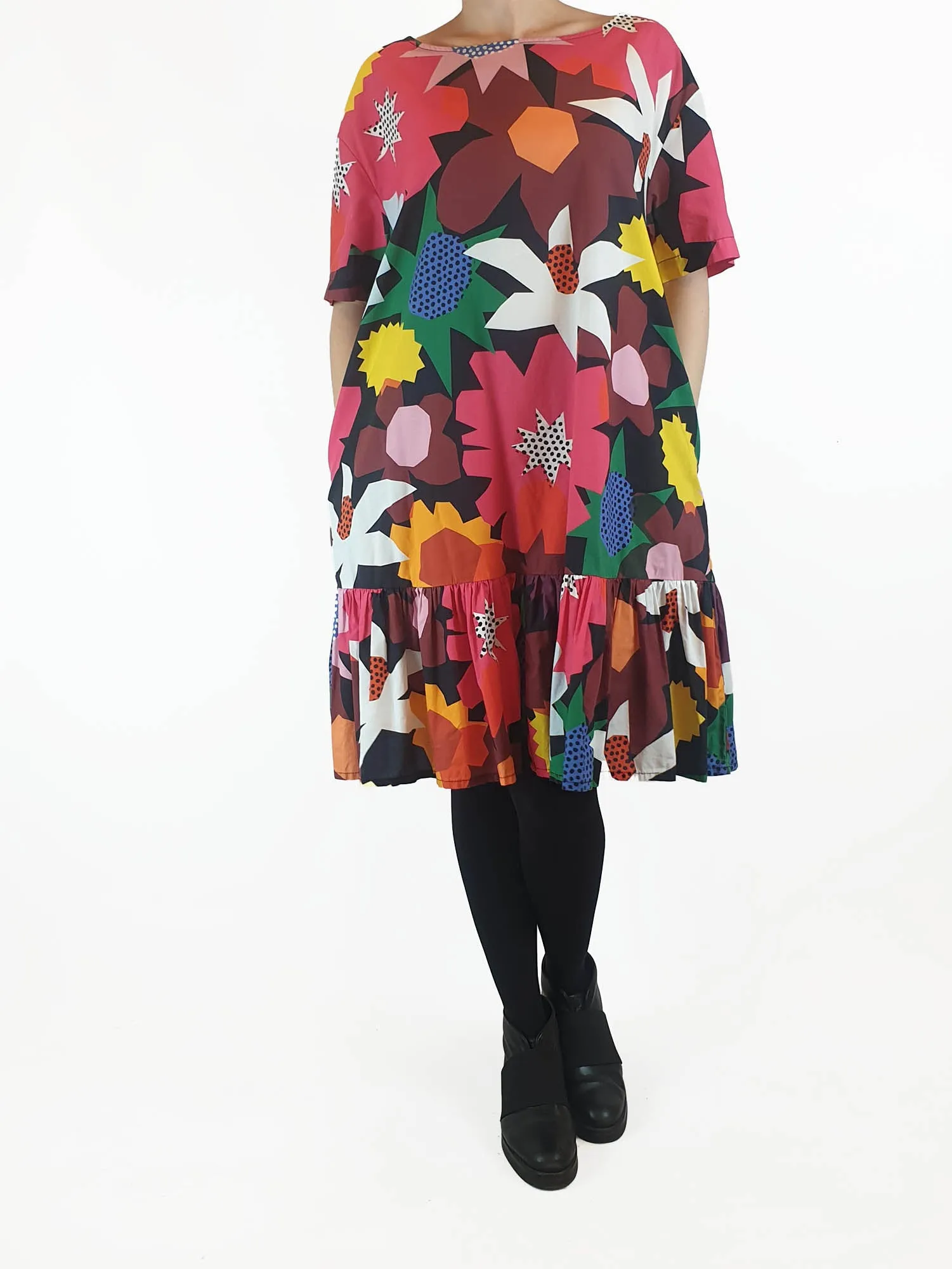 Gorman colourful flower print dress size 10