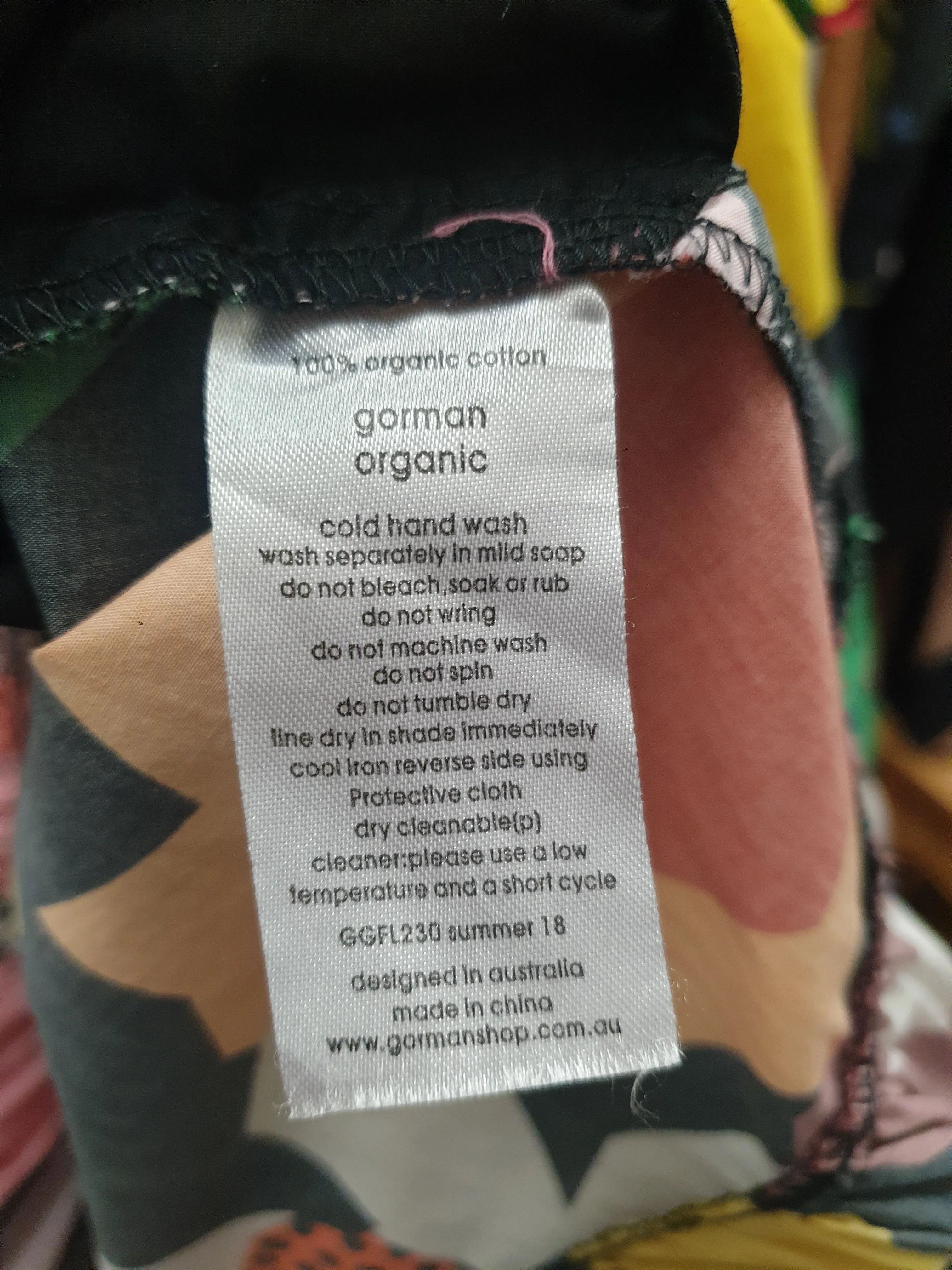 Gorman colourful flower print dress size 10