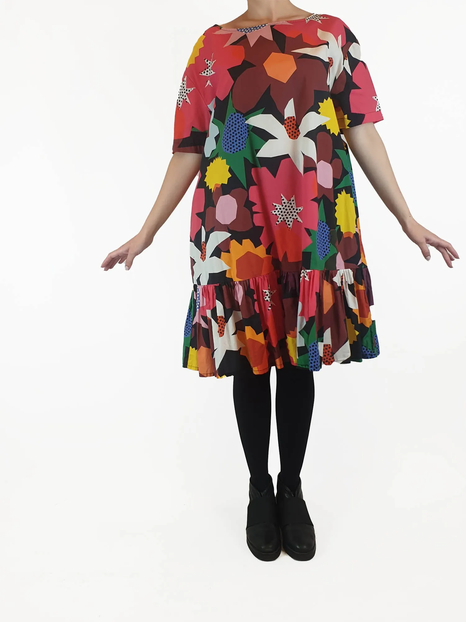 Gorman colourful flower print dress size 10