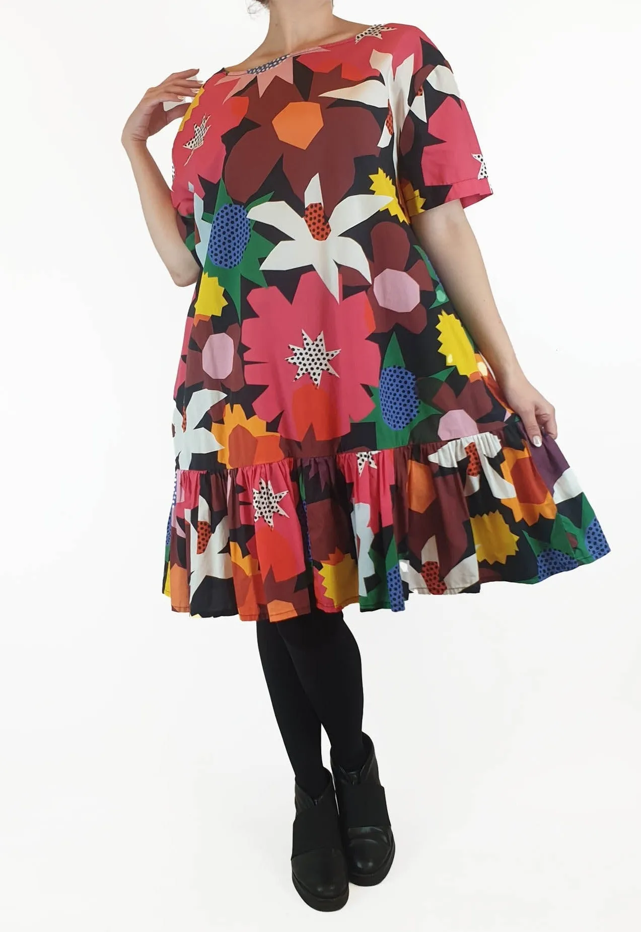 Gorman colourful flower print dress size 10