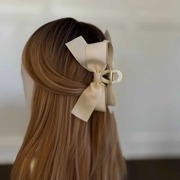 Gross Grain Bow Hair Claw