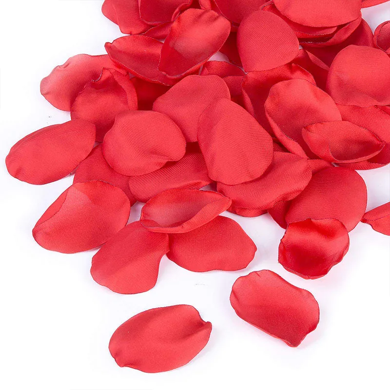 Hand Made Artificial Rose Petals for Wedding Valentines Decoration