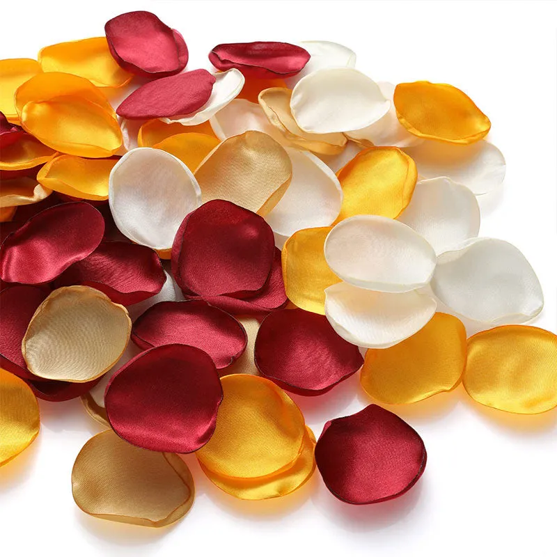 Hand Made Artificial Rose Petals for Wedding Valentines Decoration