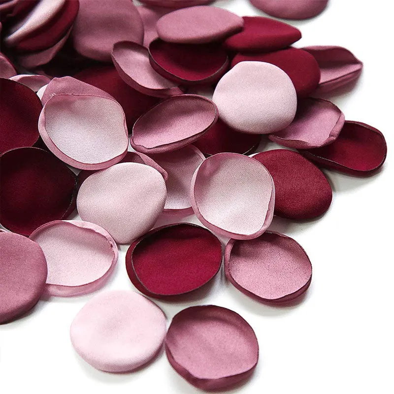 Hand Made Artificial Rose Petals for Wedding Valentines Decoration