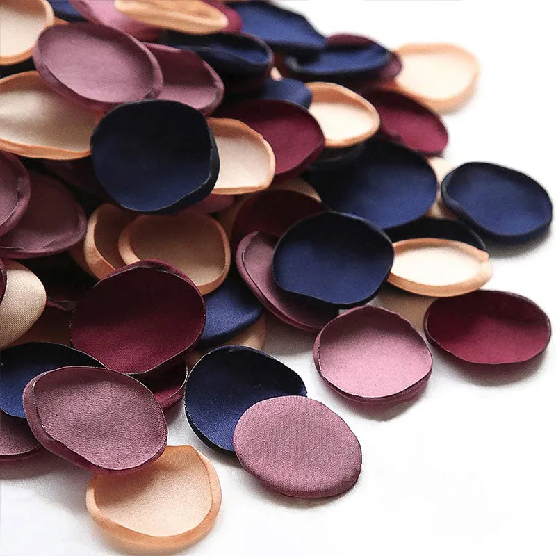 Hand Made Artificial Rose Petals for Wedding Valentines Decoration