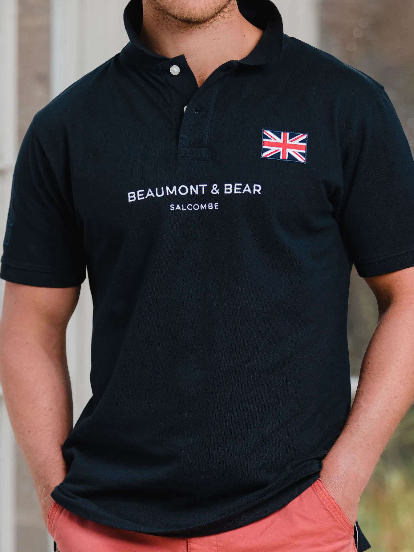 Harbour Men's Polo Shirt - Navy