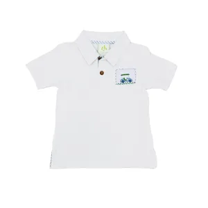 Ian Wt Knit Golf Polo Z25