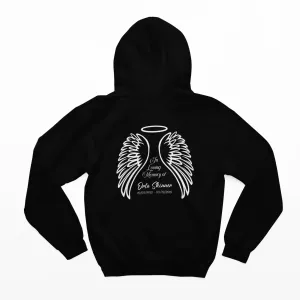 In Loving Memory Wings Unisex Hoodie