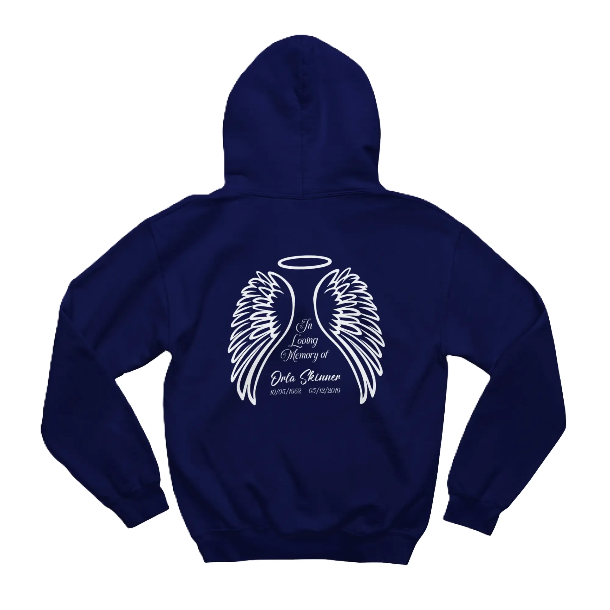 In Loving Memory Wings Unisex Hoodie