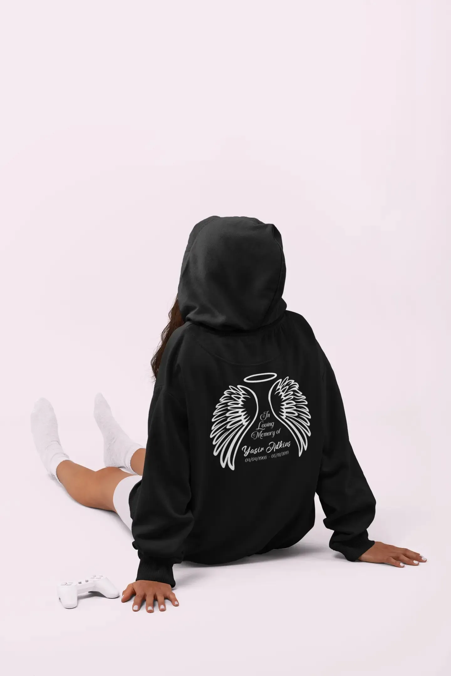 In Loving Memory Wings Unisex Hoodie