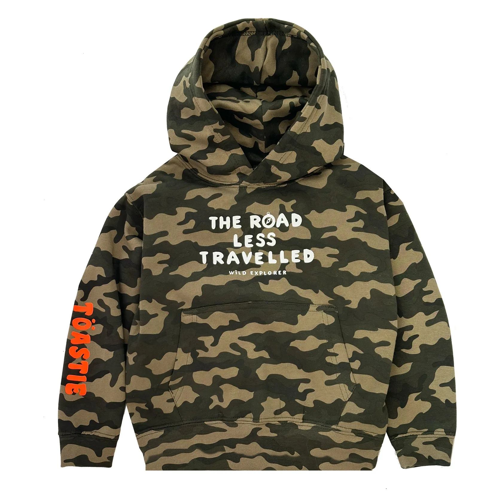 Intrepid Explorer Camo Brushed Back Hoodie