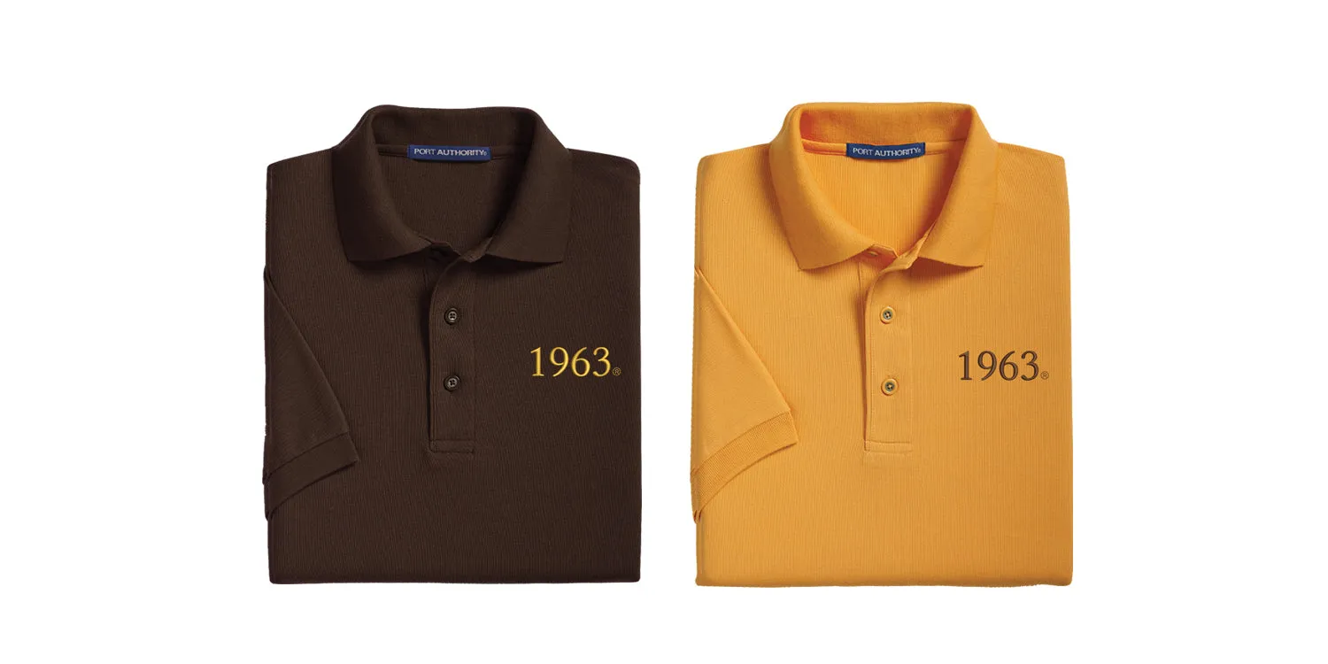 Iota Phi Theta Soft Cotton Pique Polo - 1963