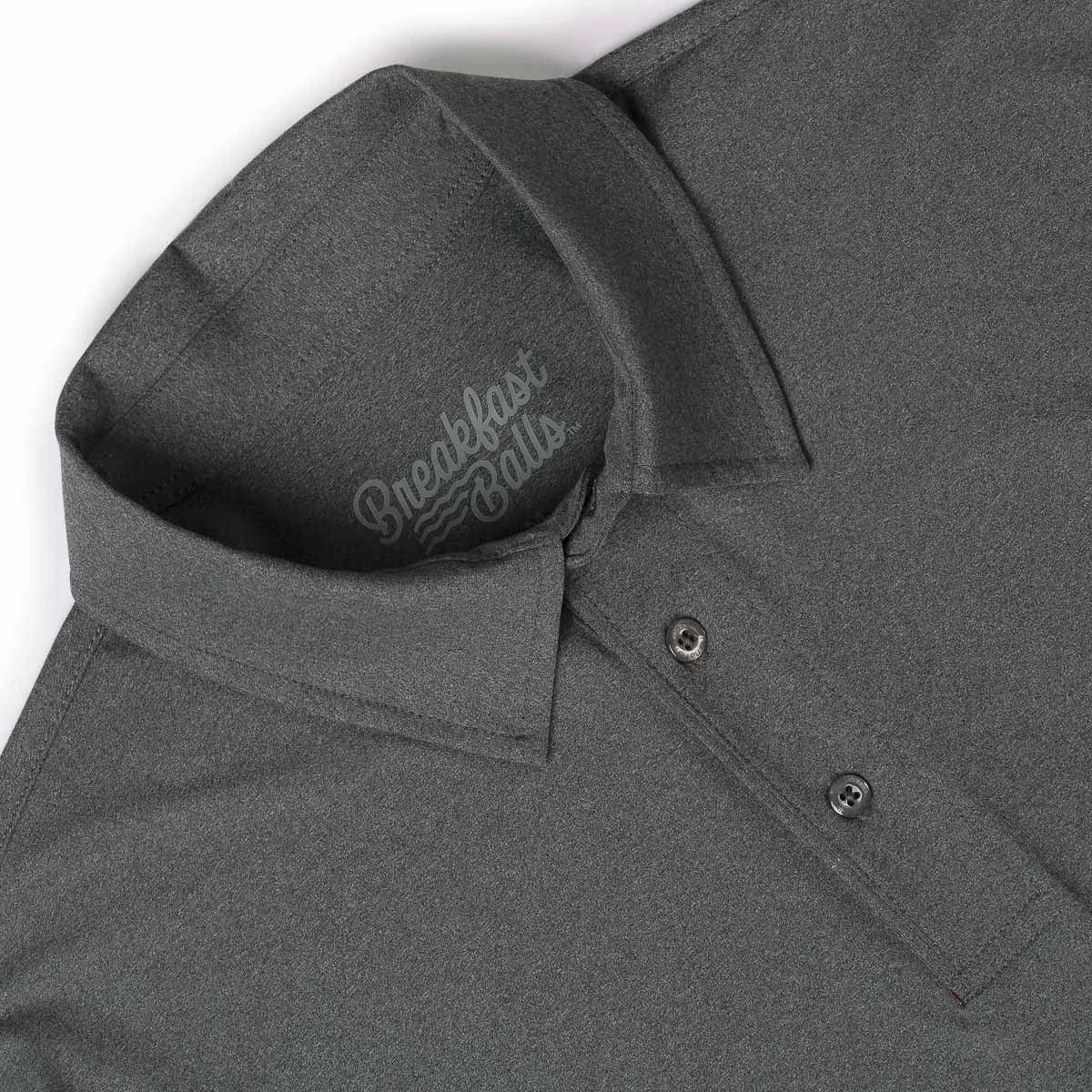 Iron Gate Melange – Commuter Long Sleeve Polo