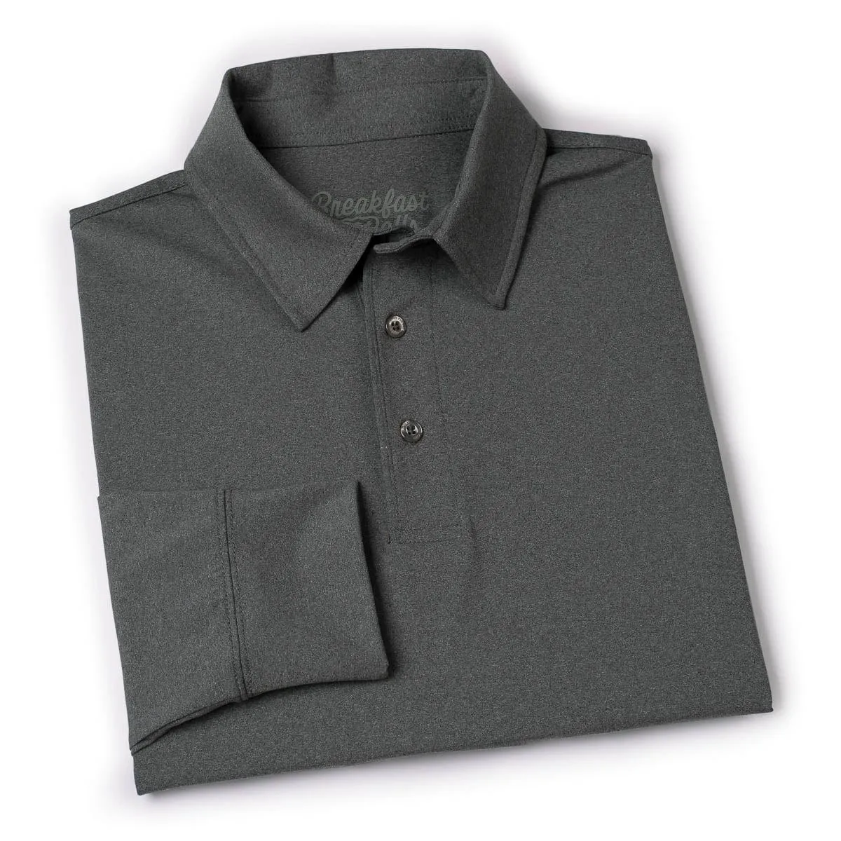 Iron Gate Melange – Commuter Long Sleeve Polo