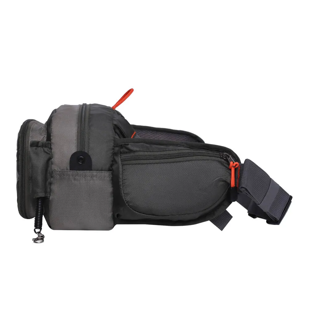 Kylebooker SL05 Fly Fishing Chest Pack, Fly Fishing Waist Pack - Lightweight Fishing Fanny Pack and Tackle Storage Hip Bag - Fly Fishing Bag for Waist or Chest