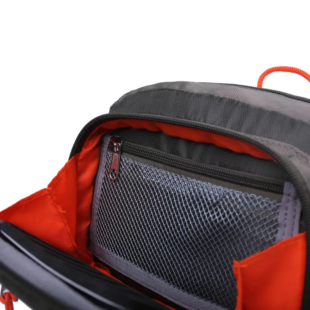 Kylebooker SL05 Fly Fishing Chest Pack, Fly Fishing Waist Pack - Lightweight Fishing Fanny Pack and Tackle Storage Hip Bag - Fly Fishing Bag for Waist or Chest
