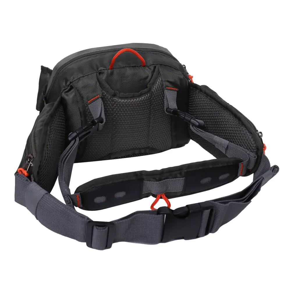 Kylebooker SL05 Fly Fishing Chest Pack, Fly Fishing Waist Pack - Lightweight Fishing Fanny Pack and Tackle Storage Hip Bag - Fly Fishing Bag for Waist or Chest