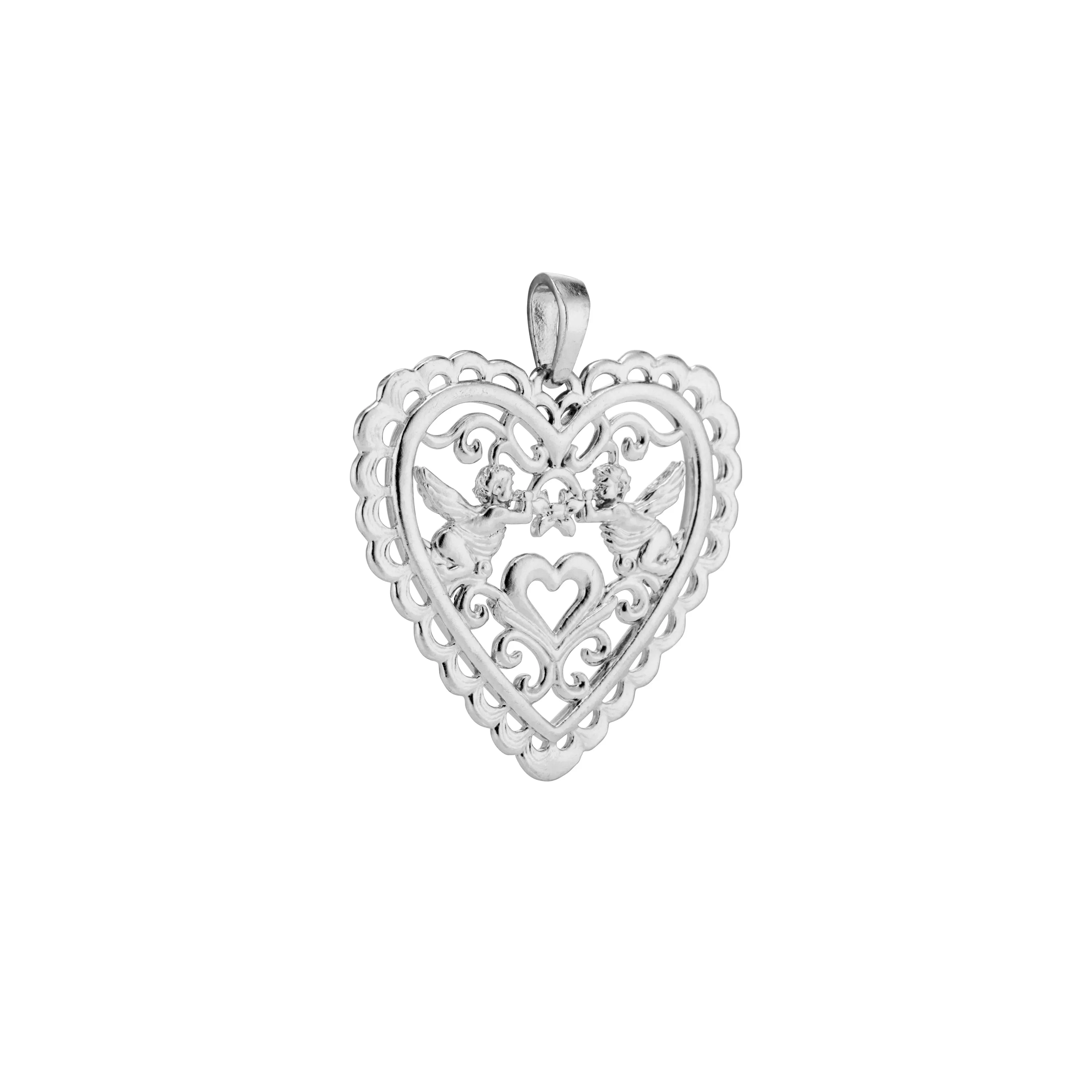 Lace Heart Pendant