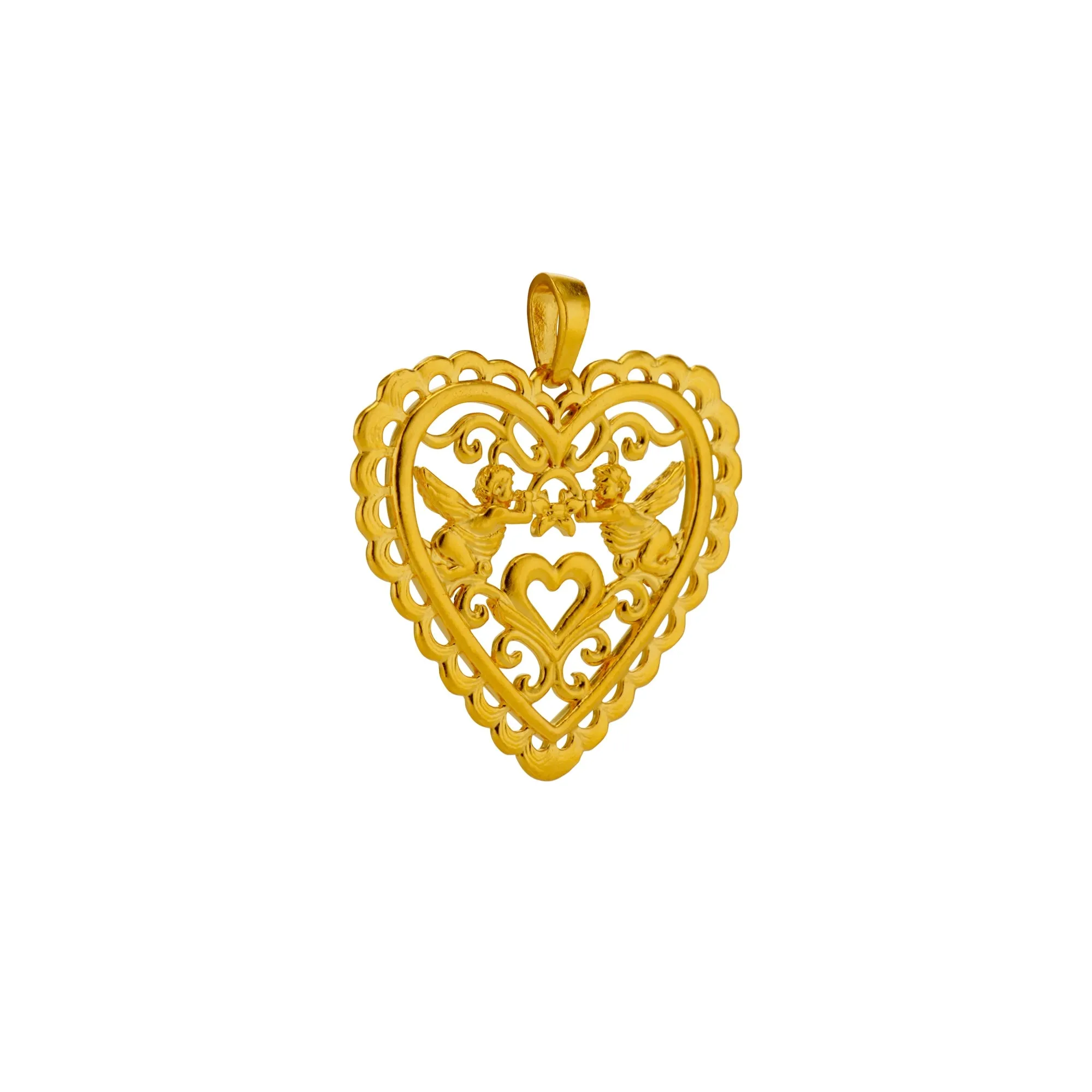 Lace Heart Pendant