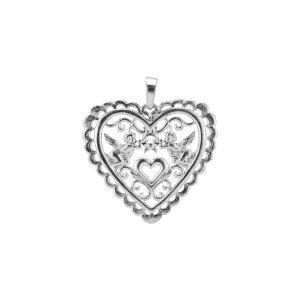 Lace Heart Pendant