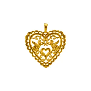 Lace Heart Pendant