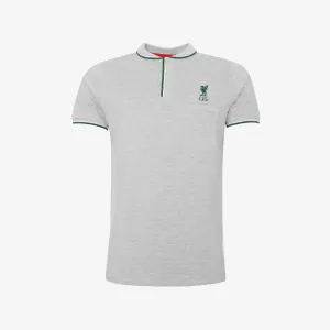 LFC Mens Grey Birdseye Polo