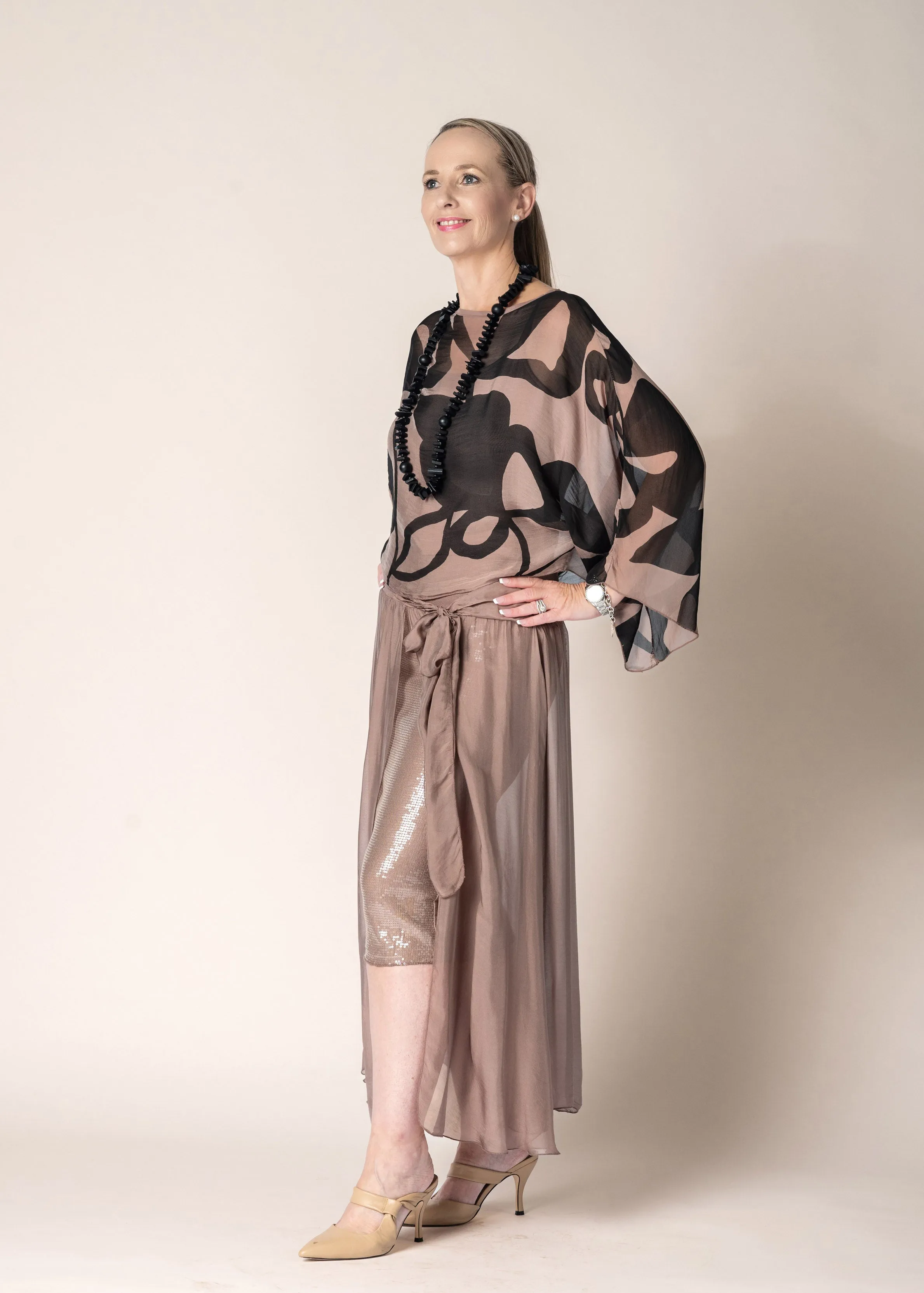 Lidia Skirt in Milk Chocolate