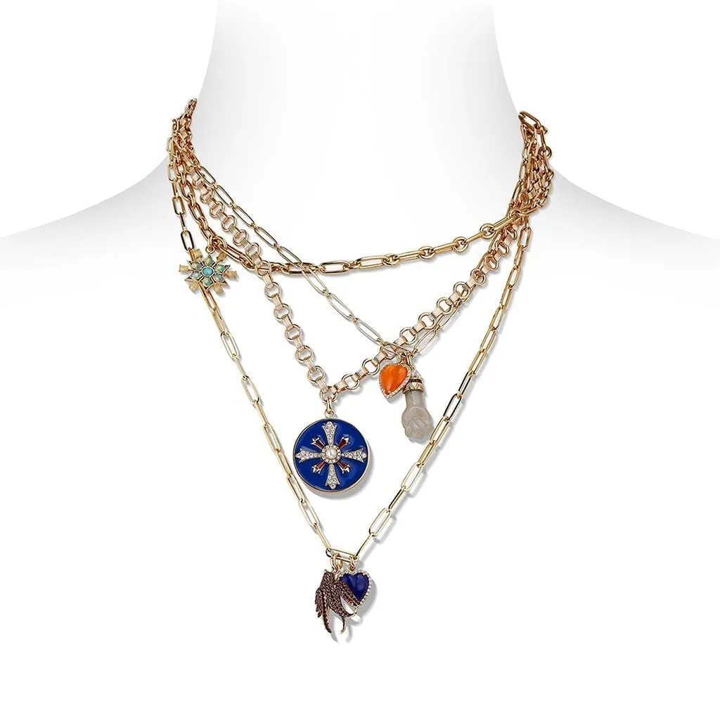 Long Link Chain Necklace: 20"