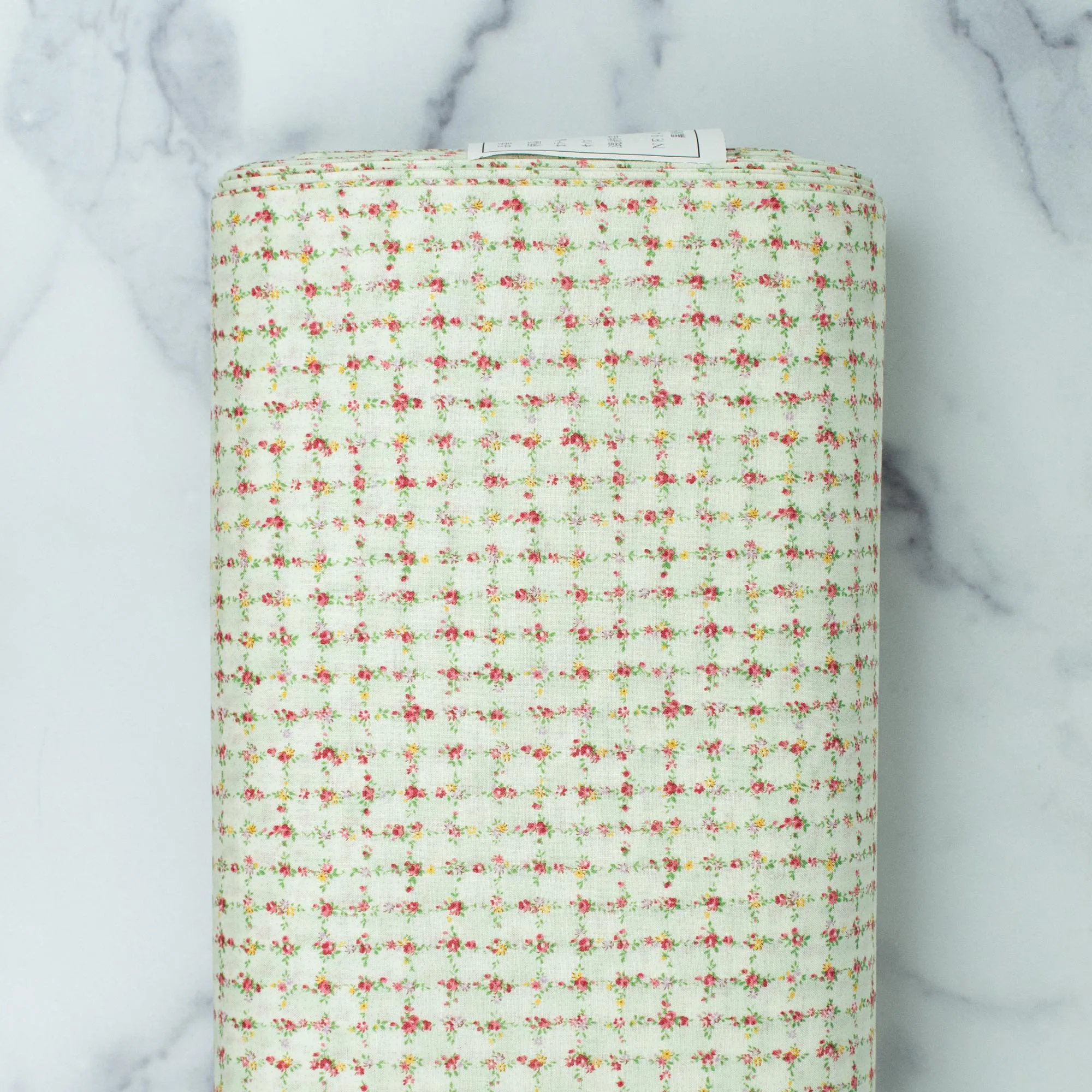 Love at First Sight Collection - Romantic Flower Lattice - Light Green