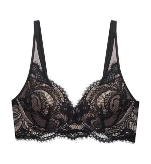 LOVE LACE NON-WIRED PUSH UP BRA