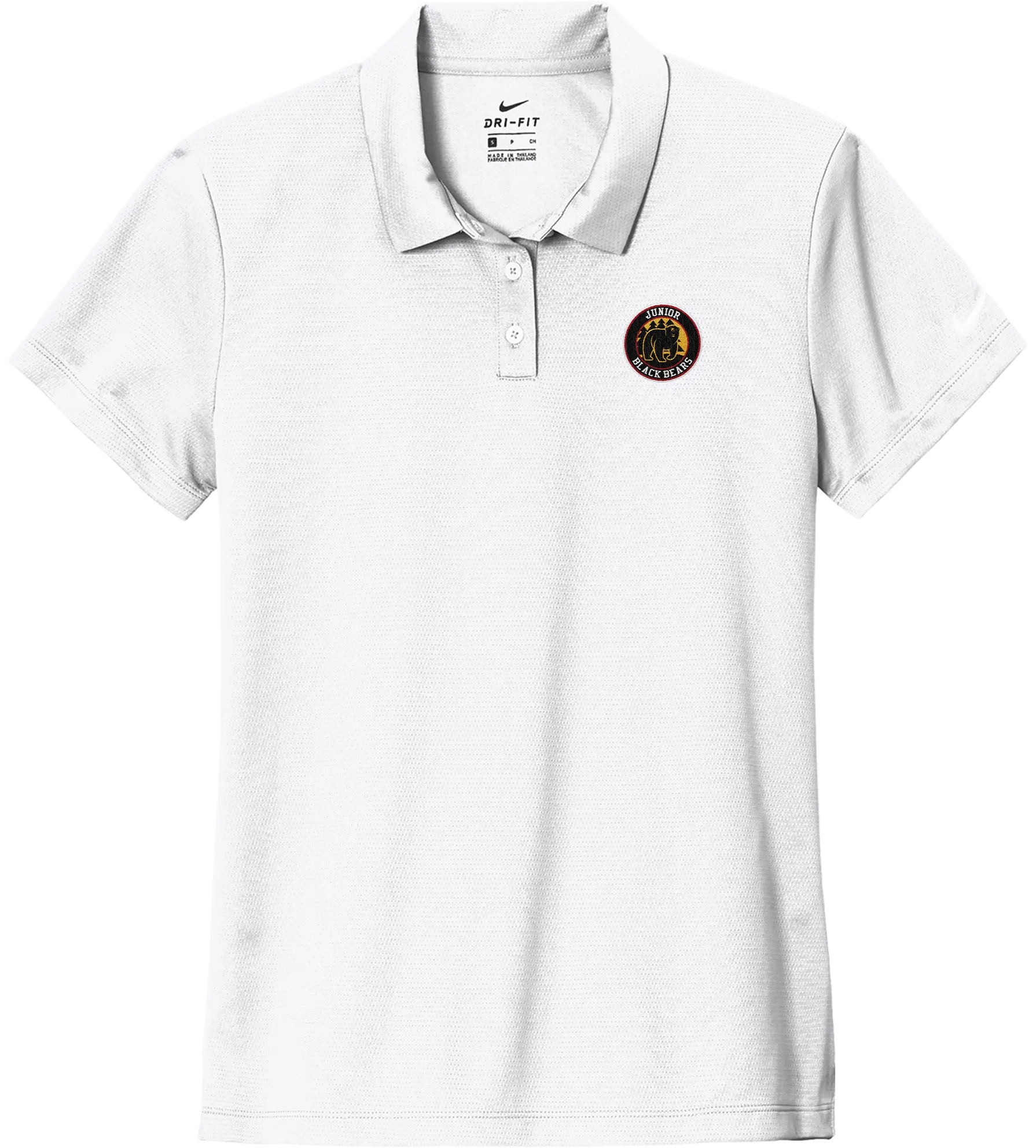 MD Jr. Black Bears Nike Ladies Dry Essential Solid Polo