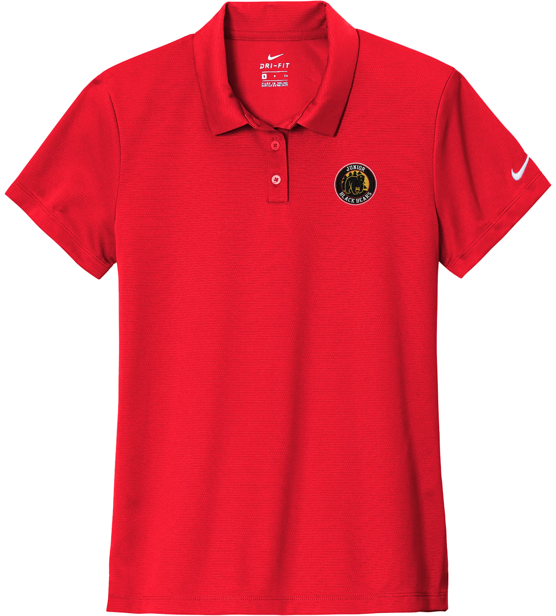 MD Jr. Black Bears Nike Ladies Dry Essential Solid Polo