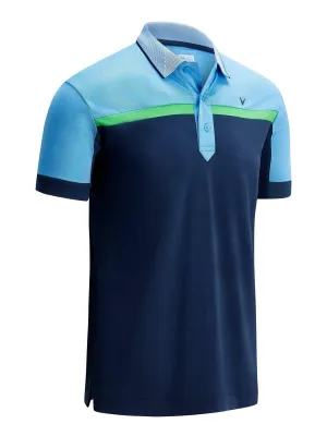 Mens Callaway X Birdseye Color Block Polo