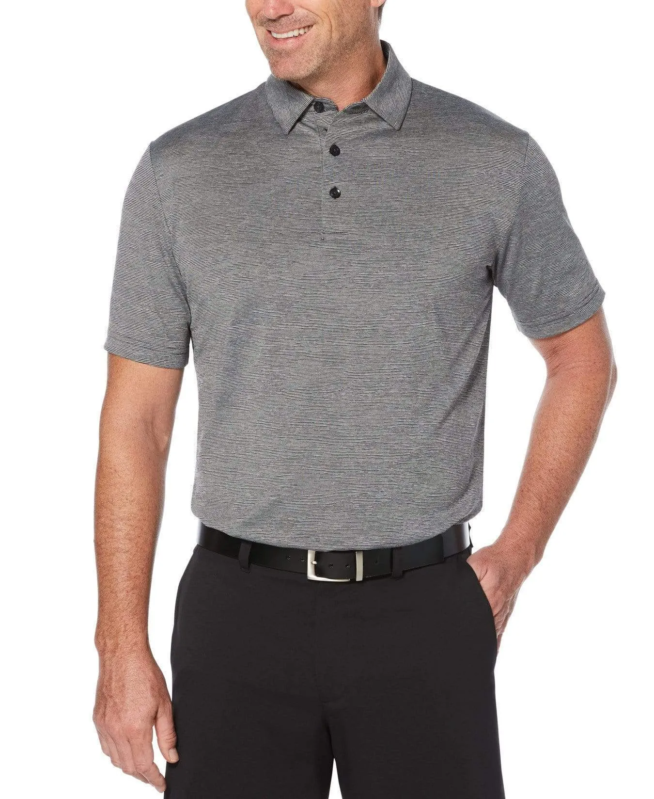 Mens Jacquard Polo