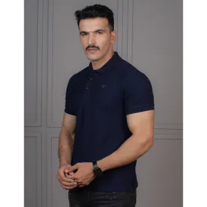 Men's Popcorn Half Sleeve Polo Code-A