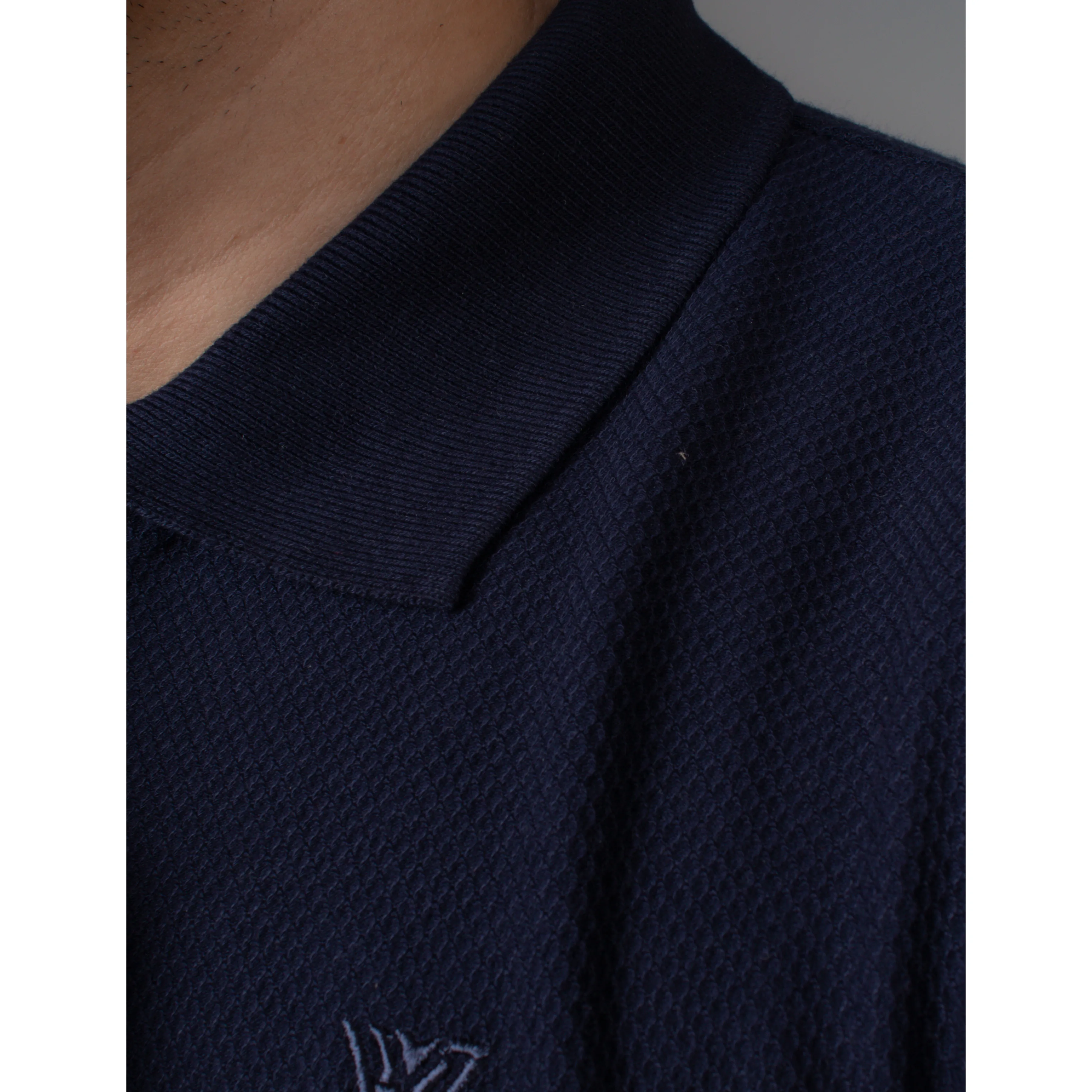 Men's Popcorn Half Sleeve Polo Code-A