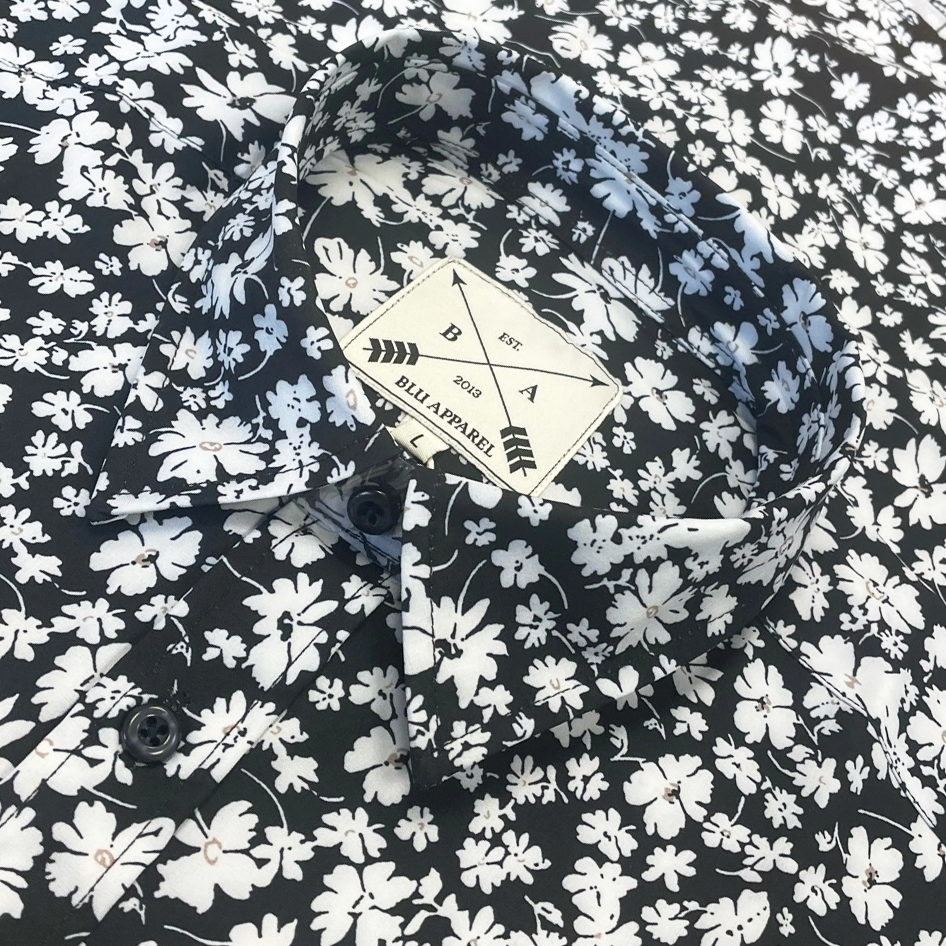Men's Short Sleeve Hawaiian Shirt - Tropical Flamingo