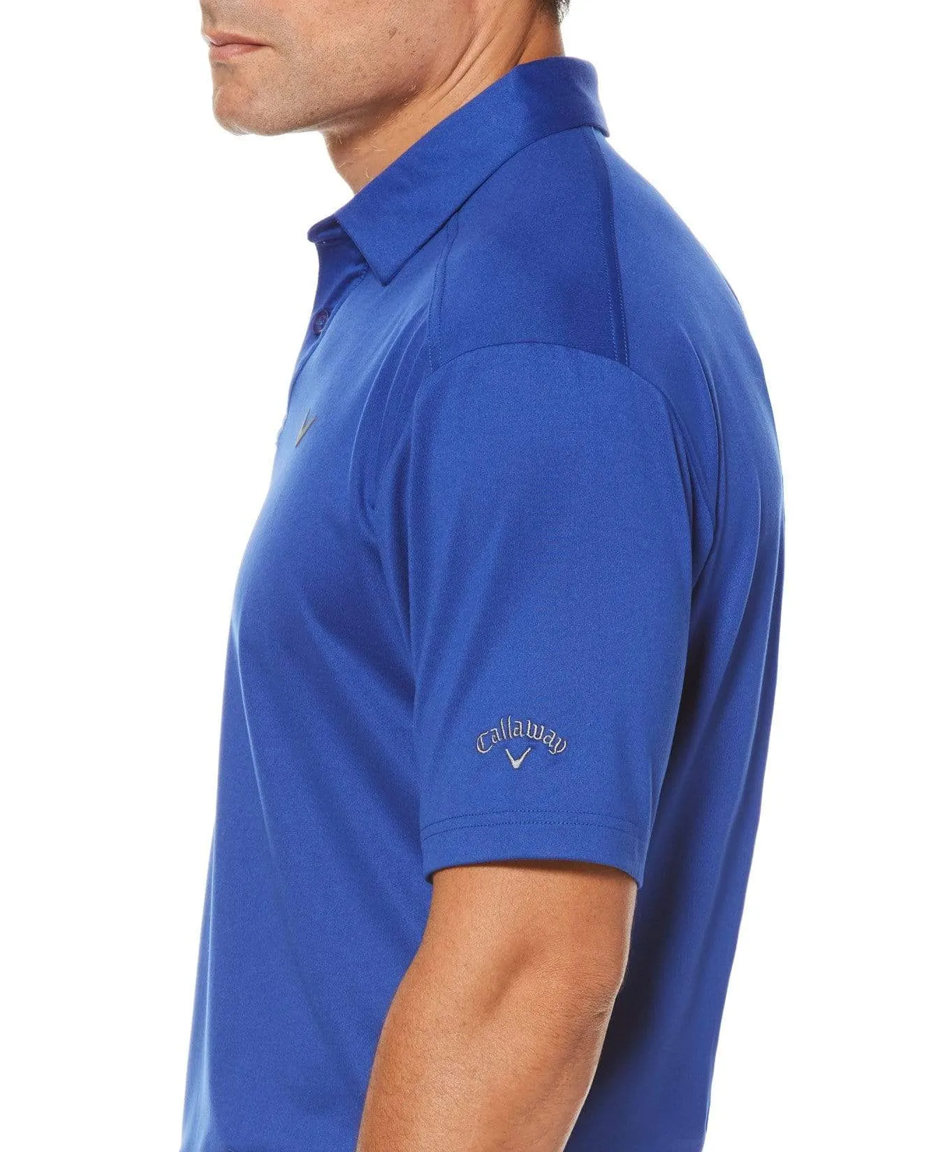 Mens Soft Essential Polo with Chevron