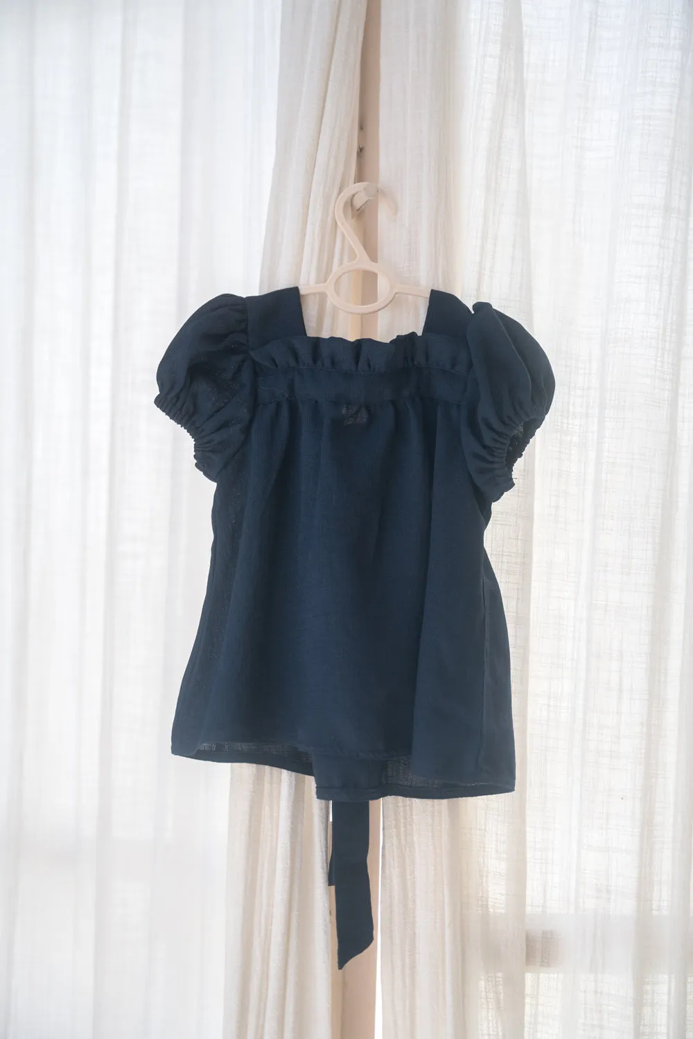 Midnight Elegance Baby Dress