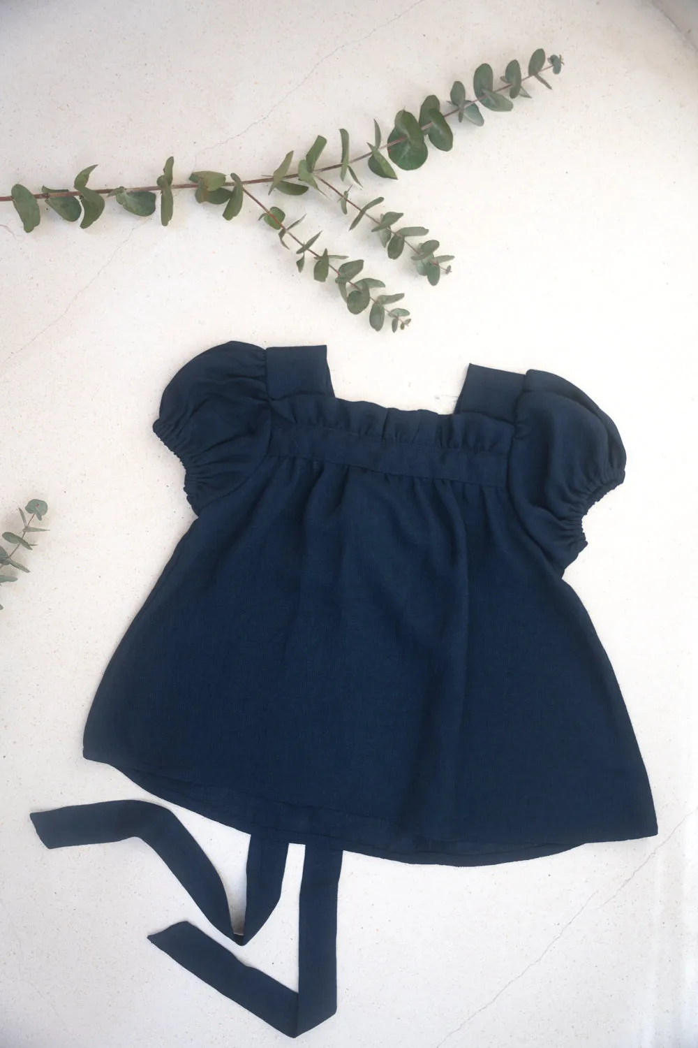 Midnight Elegance Baby Dress
