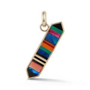 Military Ribbon Plaque Charm