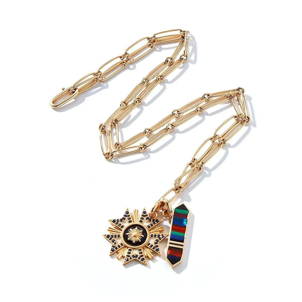 Military Ribbon Plaque Charm