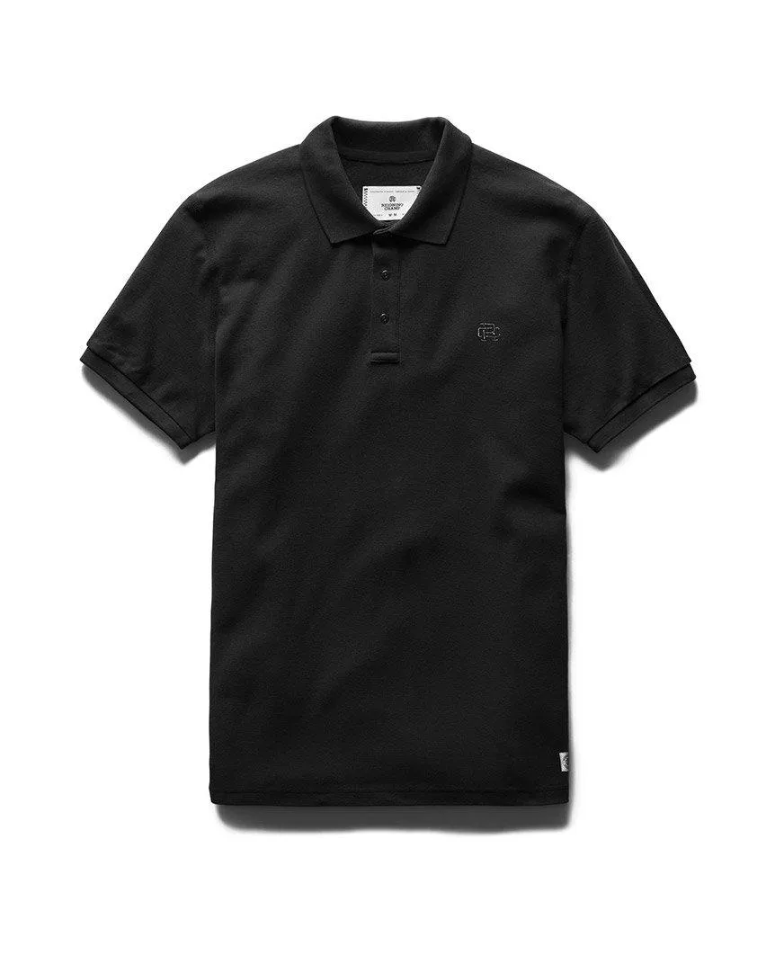 Monogram Polo Athletic Pique Black