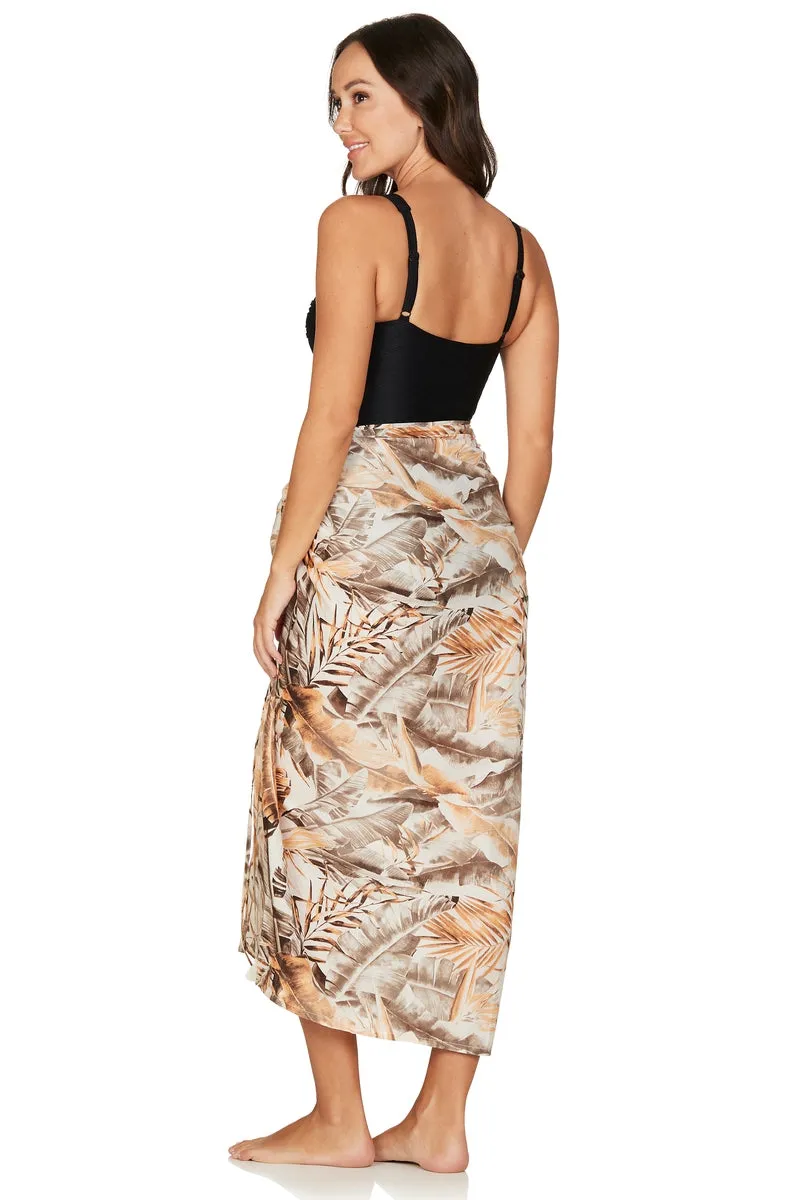 Natural Retro'spective Kiola Sarong