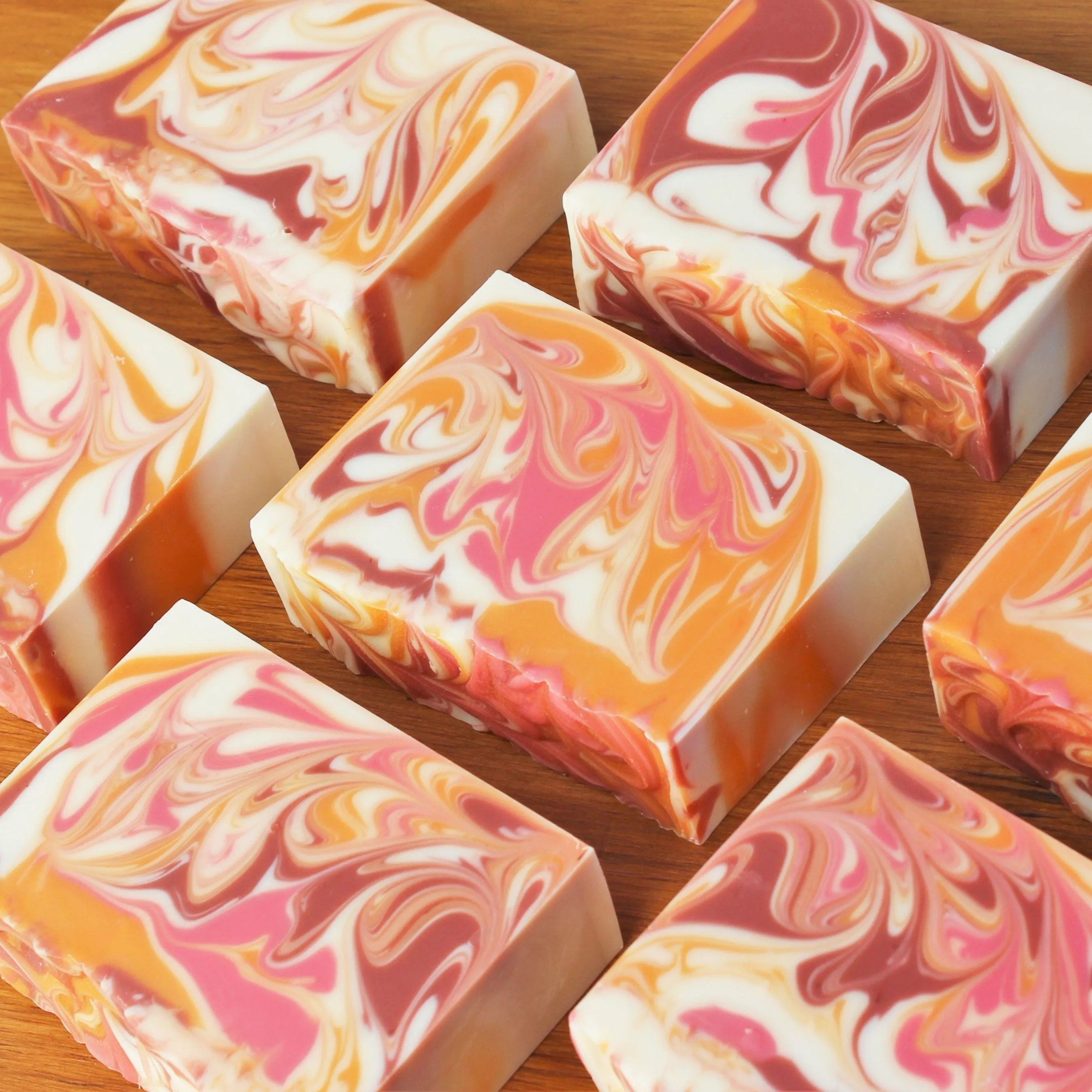 Orange Bouquet Handmade Soap