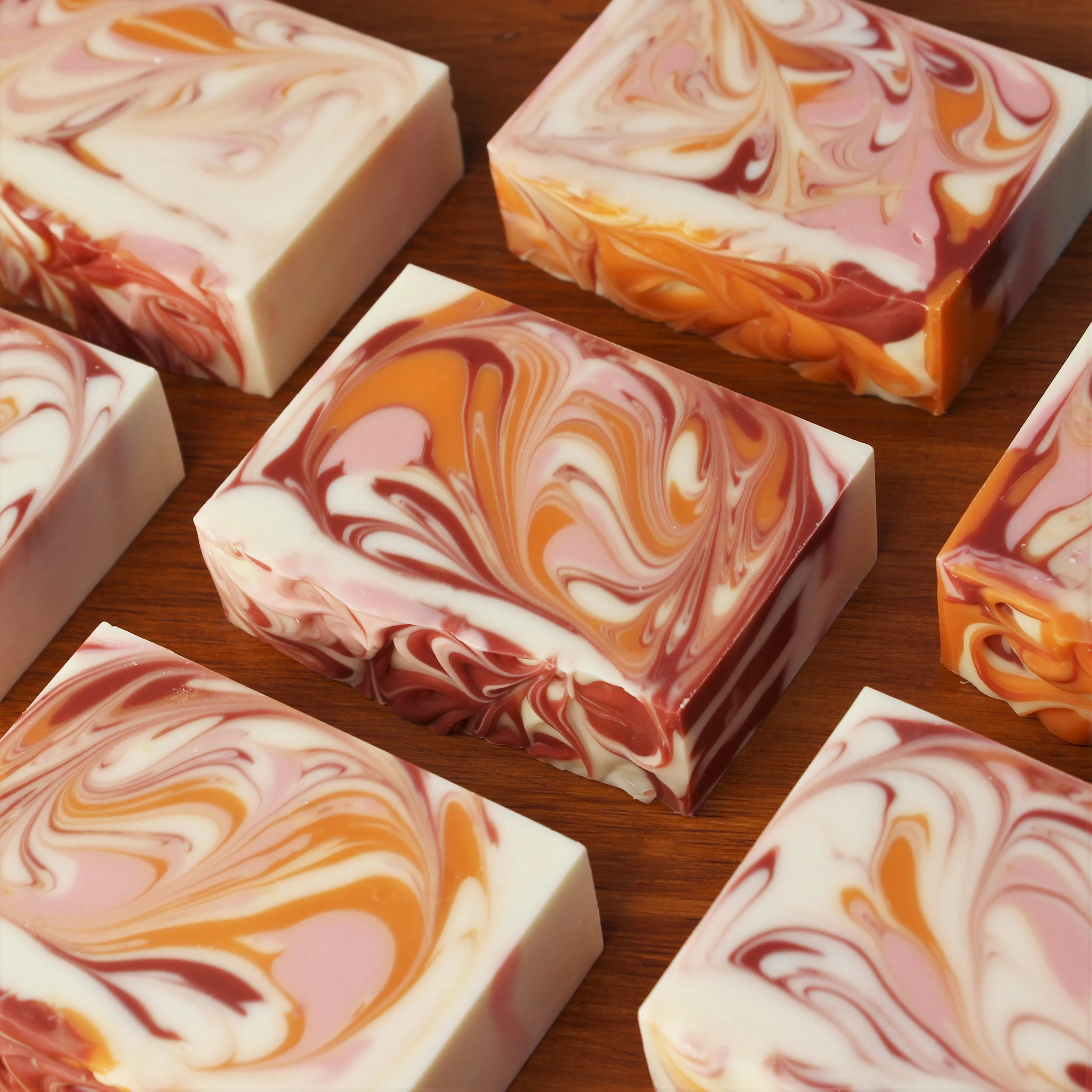 Orange Bouquet Handmade Soap