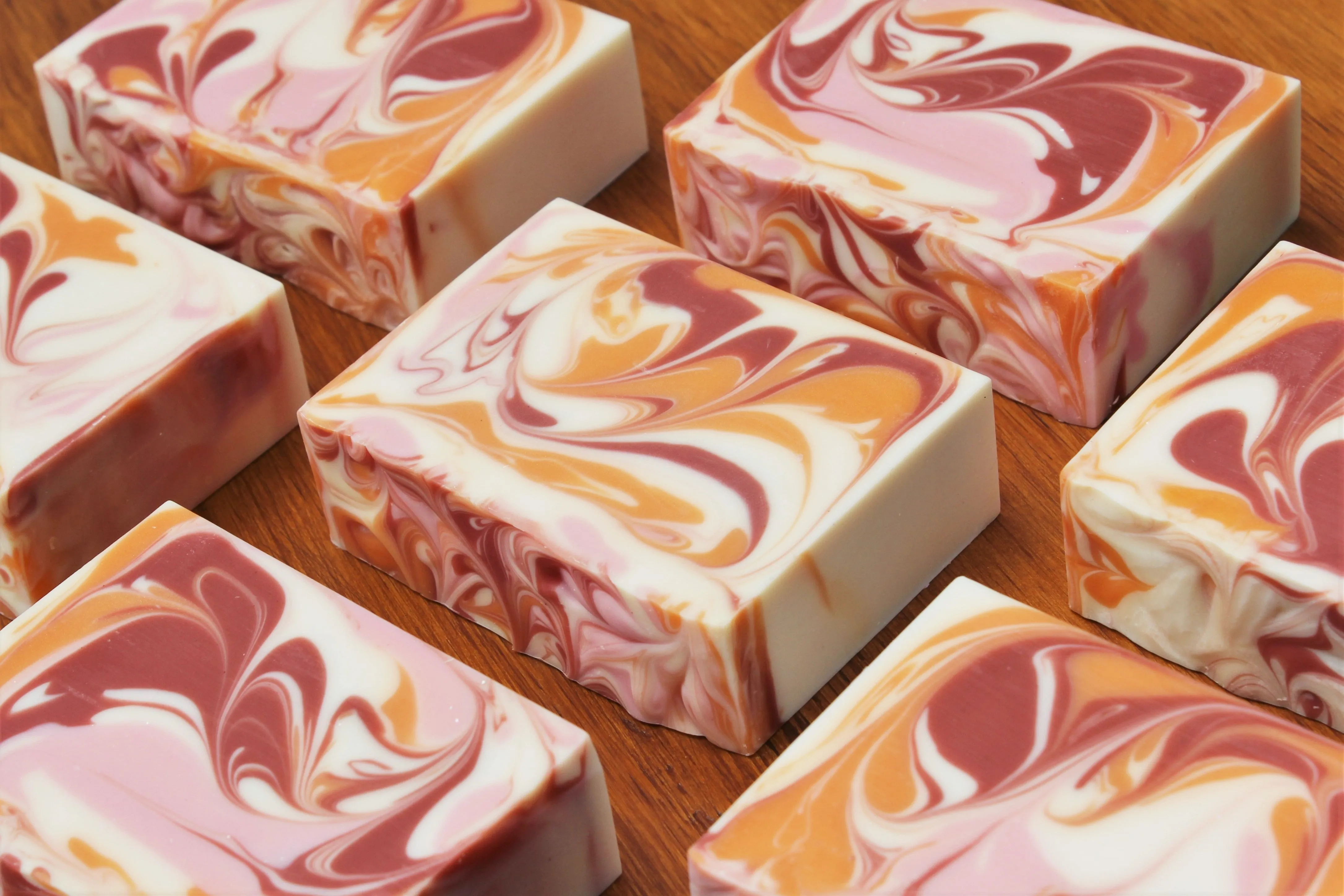 Orange Bouquet Handmade Soap